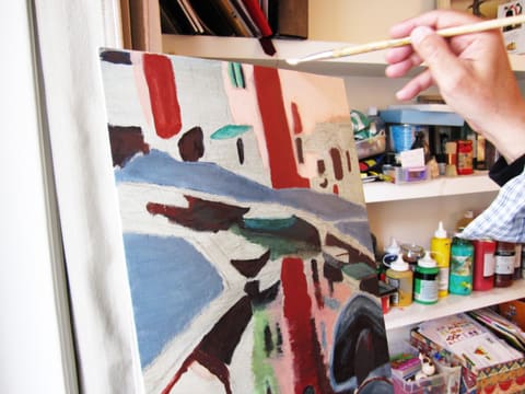 Cours de peinture — Atelier du Mérac